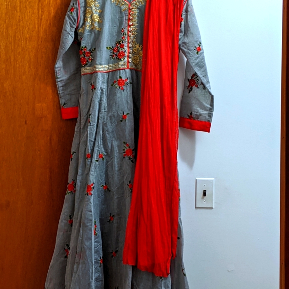 3 piece Anarkhali suit